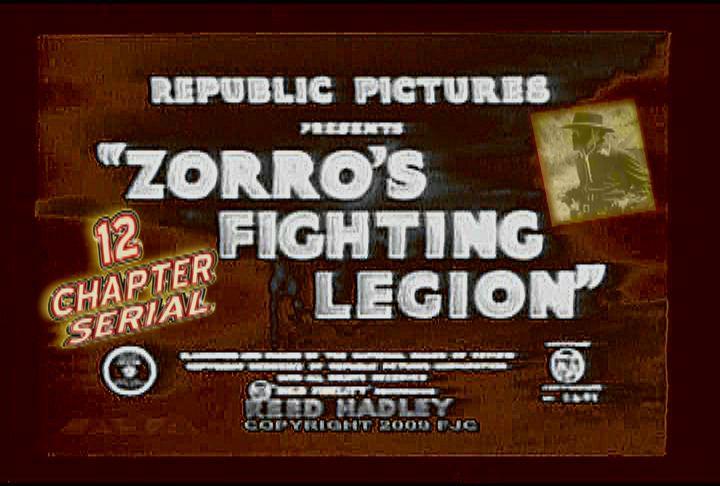 ZORRO'S FIGHTING LEGION